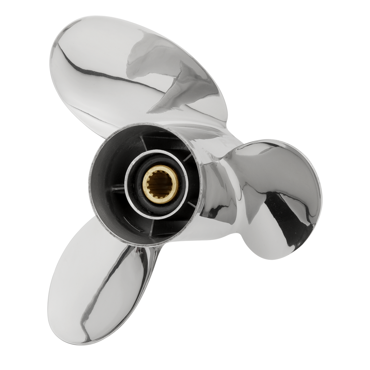 PowerTech PTR 3 Blade Performance Stainless Tohatsu Nissan Propeller