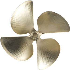Acme 3075 Propeller 4 Blade 17 x 15.00 LH  1 1/4" Bore .105 Cup' .... We will beat any online price! 