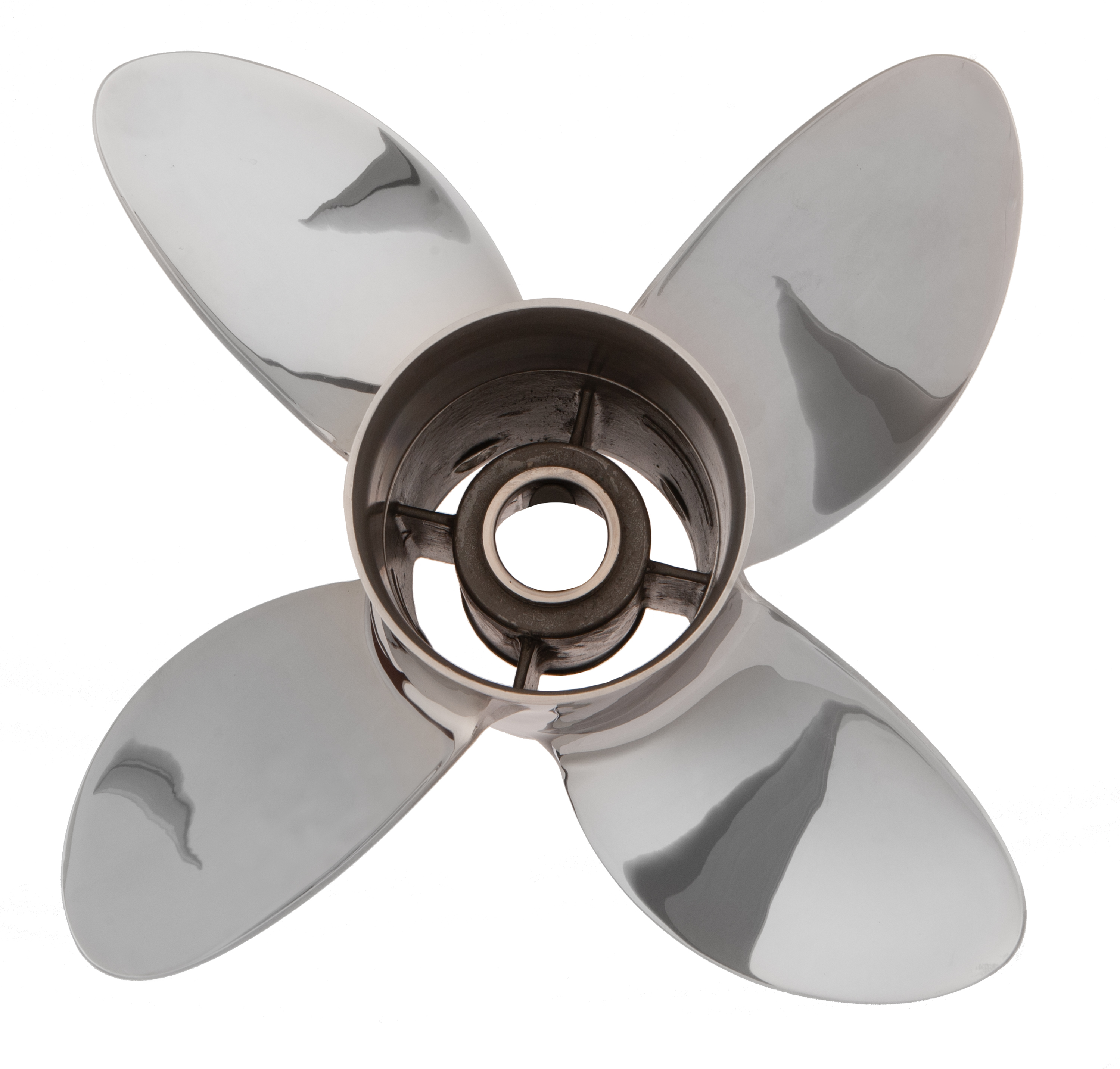 PowerTech BRV 4 Blade Performance Stainless Mercury Propeller ...