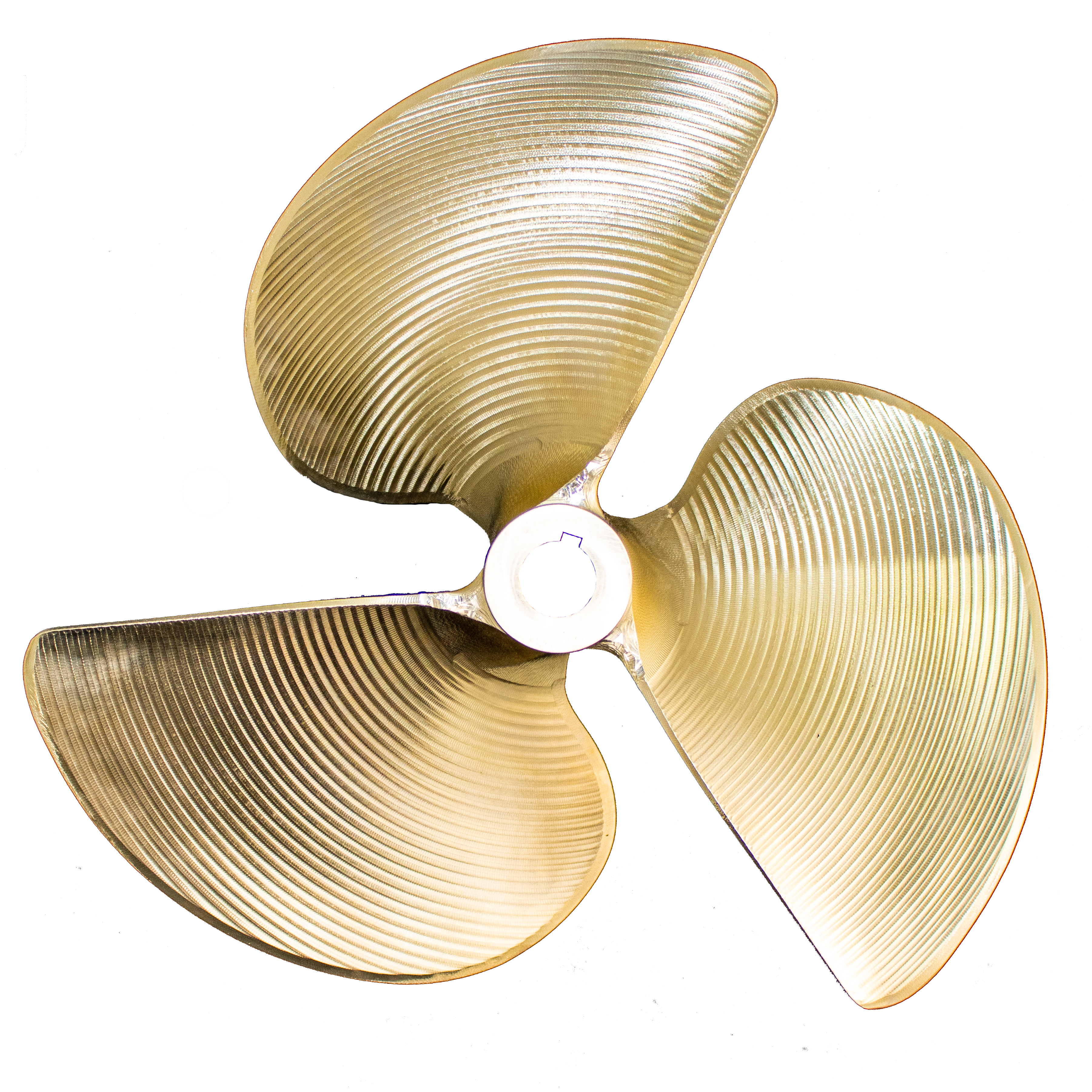 NE4A-541 PowerTech CNC Nibral Propeller 3 Blade 13 X 12 LH 1 " Bore .80 ...