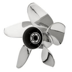 PowerTech OFX5 Propeller - Honda "PowerTech offers Stainless Steel Propellers marine propellers, boat propellers, counter-rotating propellers, left hand propellers, and bass boat propellers"