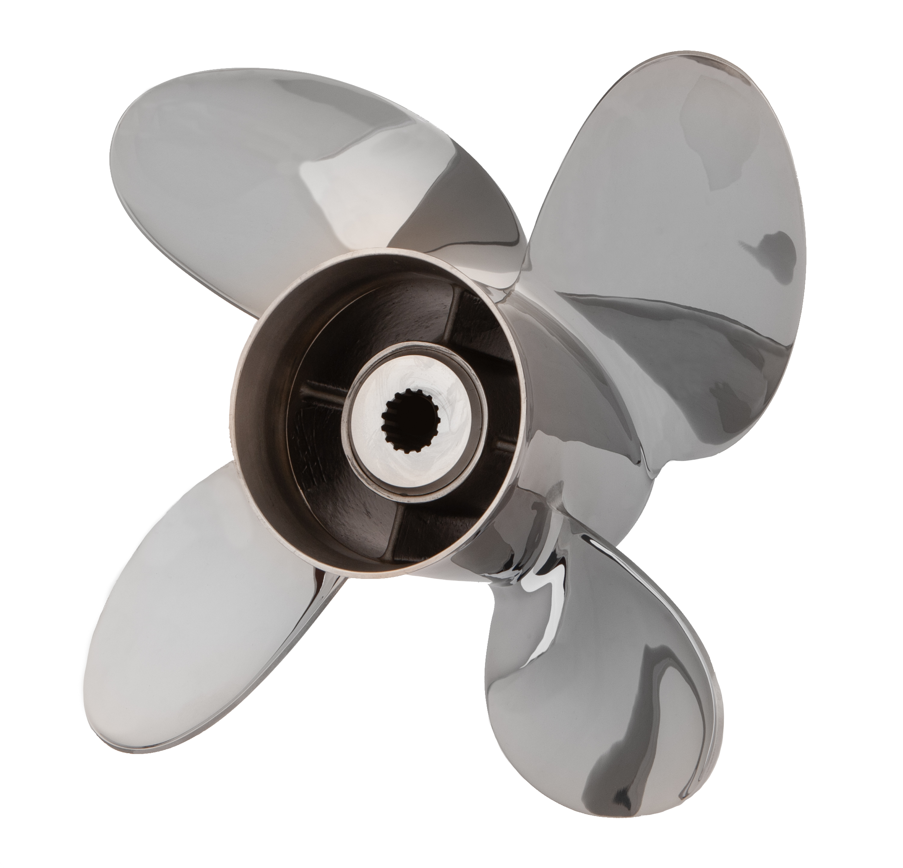 PowerTech SFS 4 Blade Performance Stainless Yamaha Propeller ...