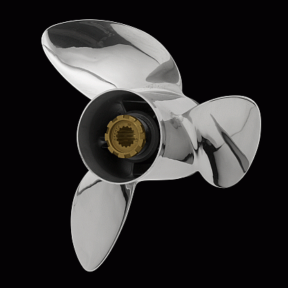 Powertech Eld 3 Blade Performance Stainless Mercury Propeller Powertech Propellers Powertech Props